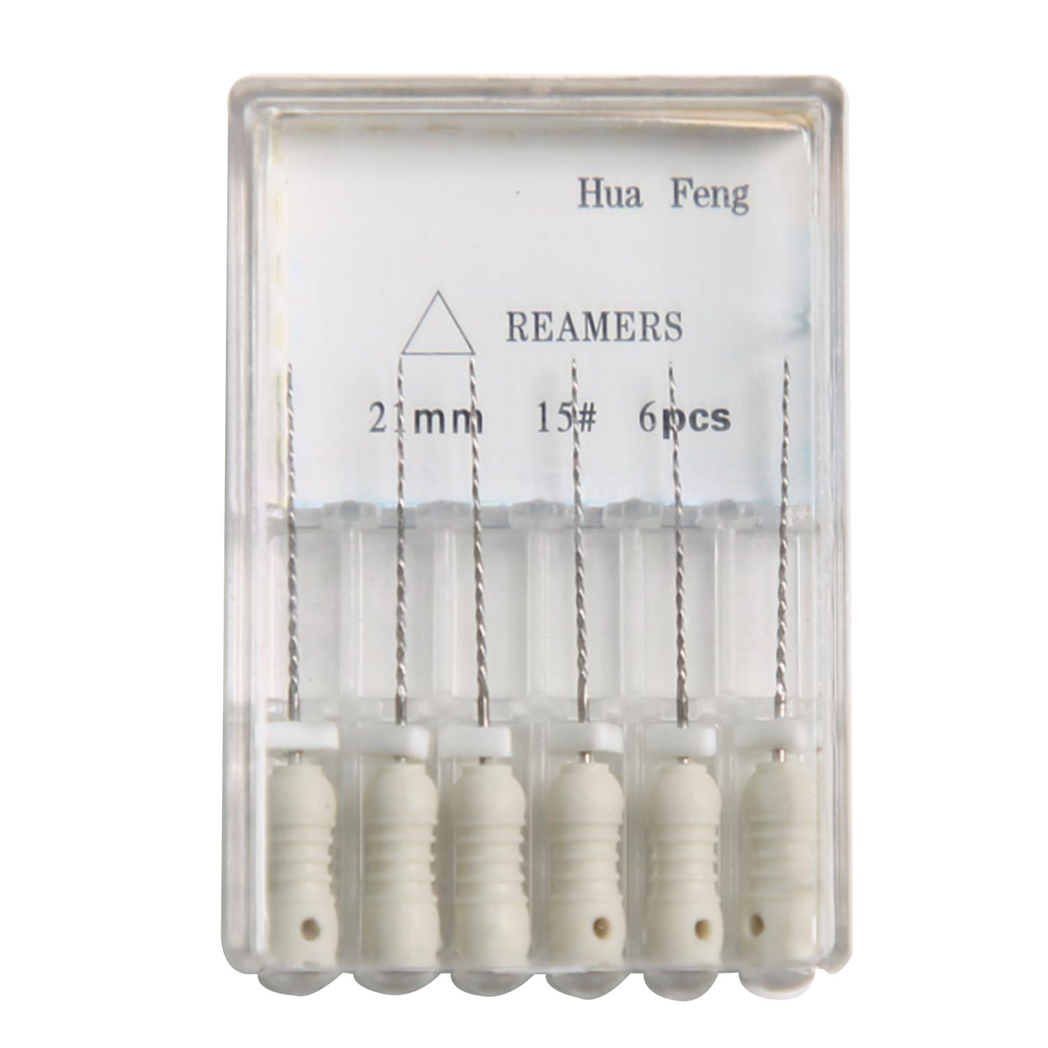 华锋 根管锉(R锉) 镍钛 1盒(6支) 15# 21mm 镍钛-牙医帮